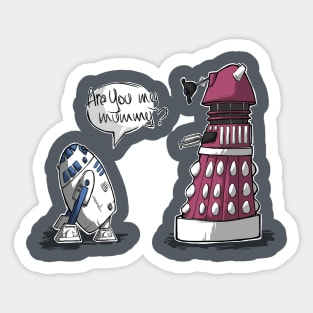 Are you my mummy? - PLAIN color Sticker